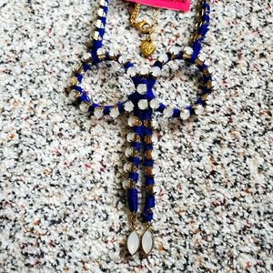 Betsy Johnson Bow Necklace